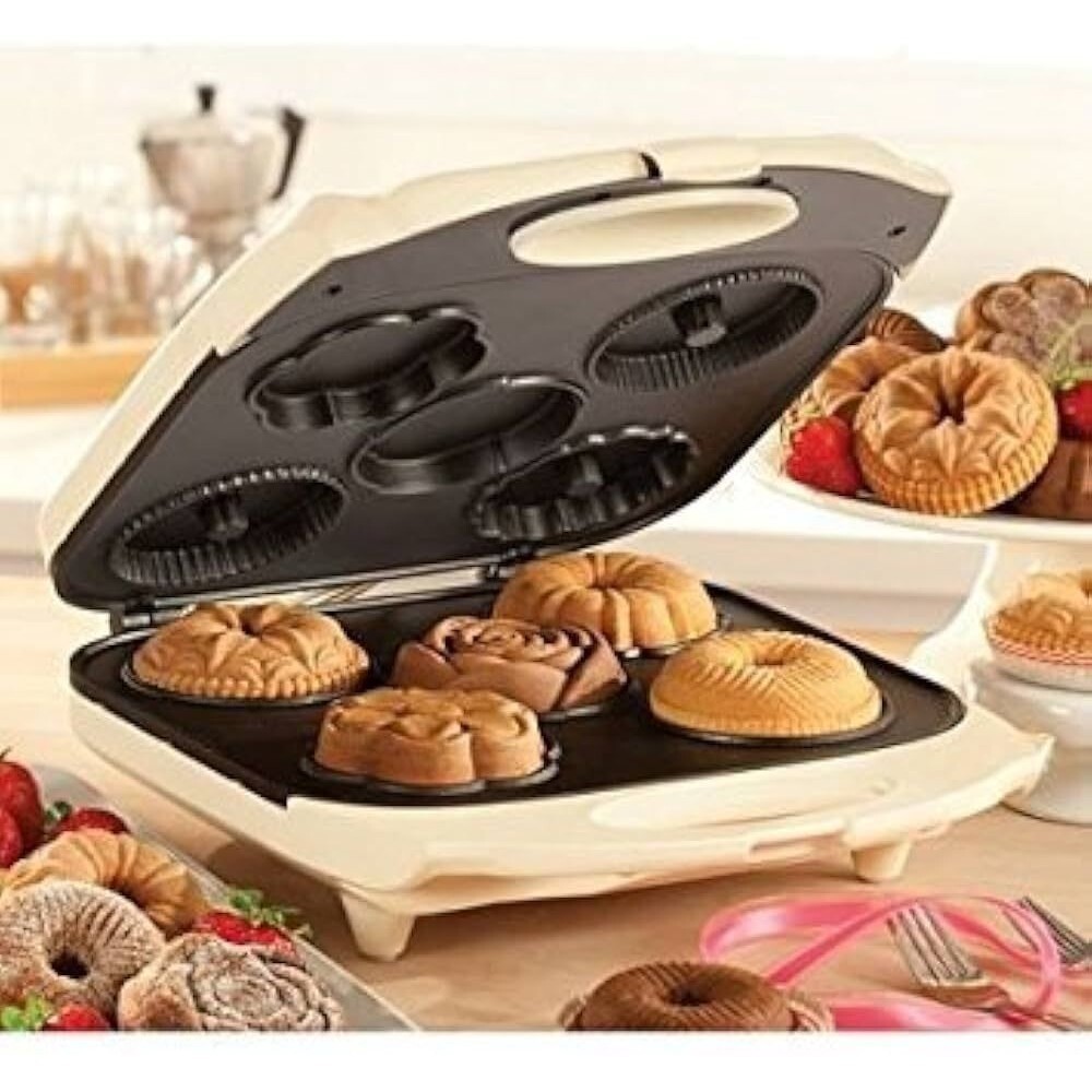 SENSIO BELLA 13579 Non-Stick Bundt Style Fluted Cake Maker
